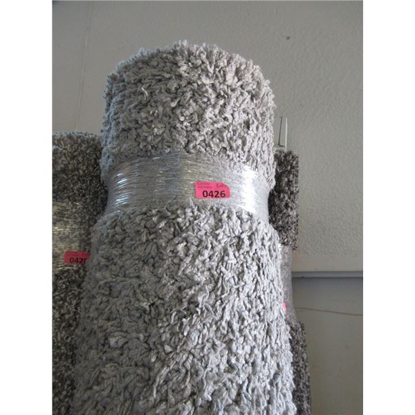 8' x 10' Charcoal Shag Area Carpet