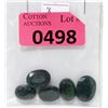 Image 1 : 65.5 CTW of Loose Faceted Emeralds