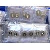 Image 2 : 13 Dozen New Pairs of Rhinestone Earrings