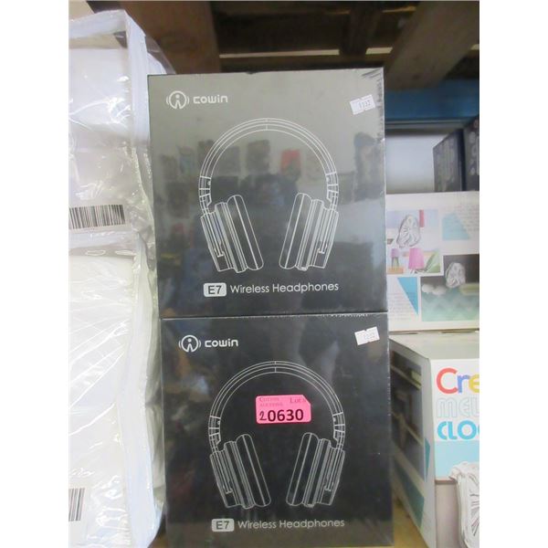 2 Cowin E7 Wireless Headphones