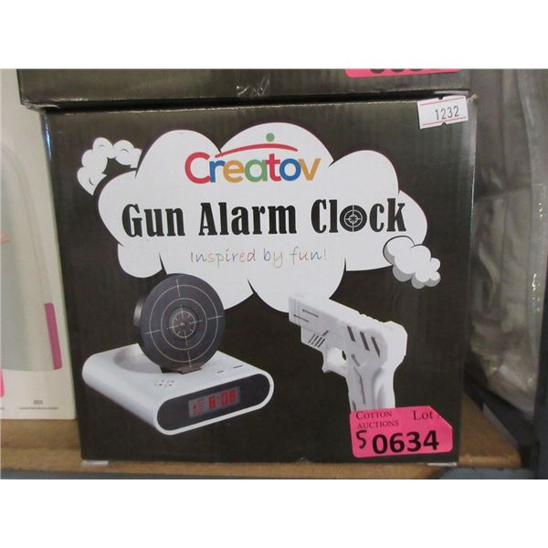 5 Creatov Gun Alarm Clocks