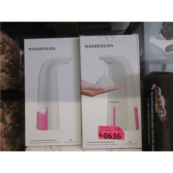 6 Wanhengda Automatic Foaming Soap Dispensers