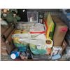 Image 1 : Box Lot of Clothing and Household Goods