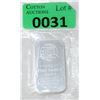Image 1 : 1 Oz. .999 Fine Silver Engelhard Mint Bar