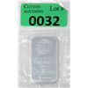 Image 1 : 1 Oz. .999 Fine Silver Engelhard Mint Bar