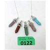 Image 1 : 5 Assorted Energy Healing Point Pendants