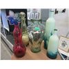 Image 1 : 5 Huge Glass Vases & 1 Glass Flower