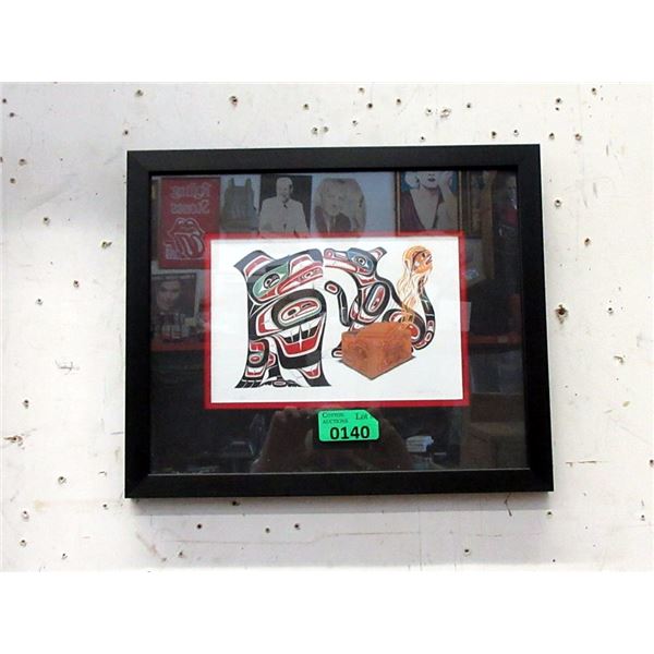 Richard Shorty Framed Print - Escape