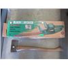 Image 1 : Black & Decker Hedge Trimmer & 1 Axe