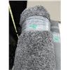 Image 1 : 8' x 10' Dark Grey Shag Area Carpet