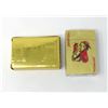 Image 2 : New Deck of 24KT Gold Foil Playing Cards