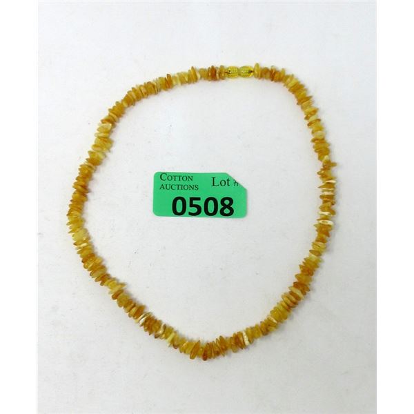 18  Butterscotch Amber Necklace