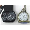 Image 2 : New Oulm Military & Dr. Who Pocket Watch