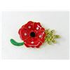Image 1 : 19 Sets of 2 Enameled Poppy Brooches