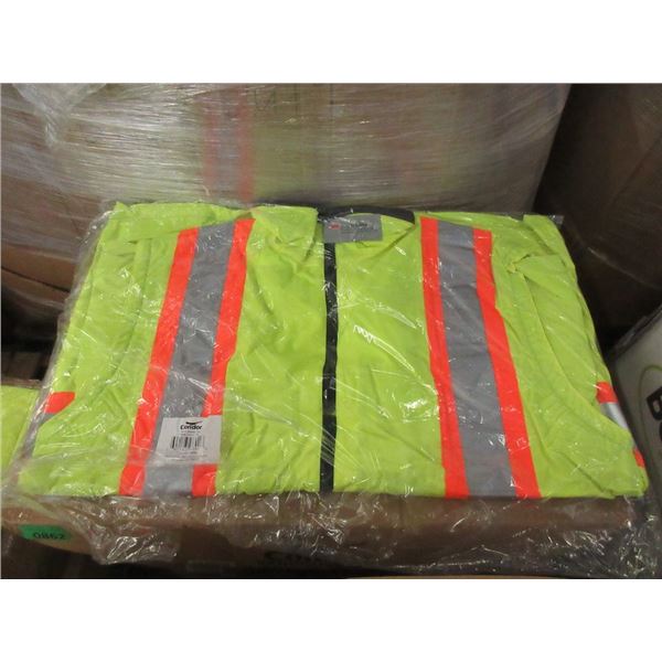 Case of 10 New 2XL CSA 2-in1 Traffic Jackets