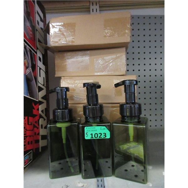 5 Sets of 3 Plastic Pump Bottles