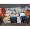 Image 1 : Box Lot of Household Goods & Electronics