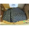 Image 1 : Case of 8 New 2XL Lined Grey Flannel Hoodies
