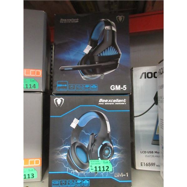 Beexcellent GM-5 and GM-1 Headsets