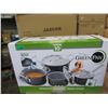 Image 1 : New 10 Piece Original Green Pan Cookware Set