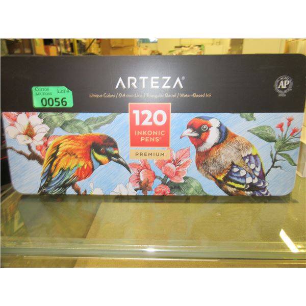 Arteza 120 Inkonic  0.4mm Pen Set