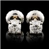 Image 1 : 14K Gold 0.38ctw Diamond Earrings
