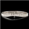 Image 2 : 14K Gold 4.61ctw Diamond Bracelet