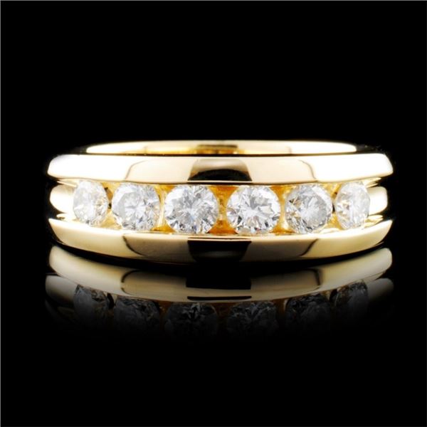 14K Gold 0.92ctw Diamond Ring