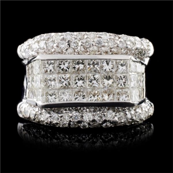 18K White Gold 2.75ctw Diamond Ring