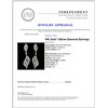 Image 3 : 18K Gold 1.68ctw Diamond Earrings