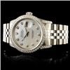 Image 9 : Rolex DateJust 1.50ctw Diamond 36MM Wristwatch