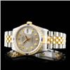 Image 3 : Rolex DateJust YG/SS Diamond 36mm Wristwatch