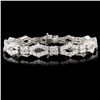 Image 1 : 18K Gold 8.12ctw Diamond Bracelet