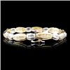 Image 2 : 14K Gold 1.91ctw Diamond Bracelet