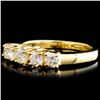 Image 2 : 18K Gold 0.65ctw Diamond Ring