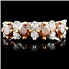 Image 1 : 14K Gold 1.00ctw Fancy Color Diamond Ring