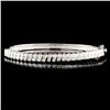 Image 1 : 14K Gold 1.20ctw Diamond Bracelet