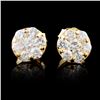 Image 1 : 14K Gold 0.38ctw Diamond Earrings