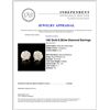 Image 3 : 14K Gold 0.38ctw Diamond Earrings