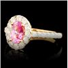 Image 2 : 18K Gold 1.18ct Sapphire & 0.76ctw Diamond Ring