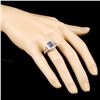 Image 3 : 14K Gold 1.49ct Tanzanite & 0.42ctw Diamond Ring