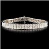 Image 1 : 14K Gold 4.61ctw Diamond Bracelet