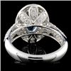 Image 3 : 18K Gold 2.48ct Sapphire & 1.68ct Diamond Ring