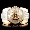 Image 1 : 18k Gold 2.22ctw Diamond Ring