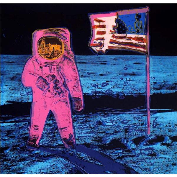 Andy Warhol- Silk Screen "The Moonwalk"
