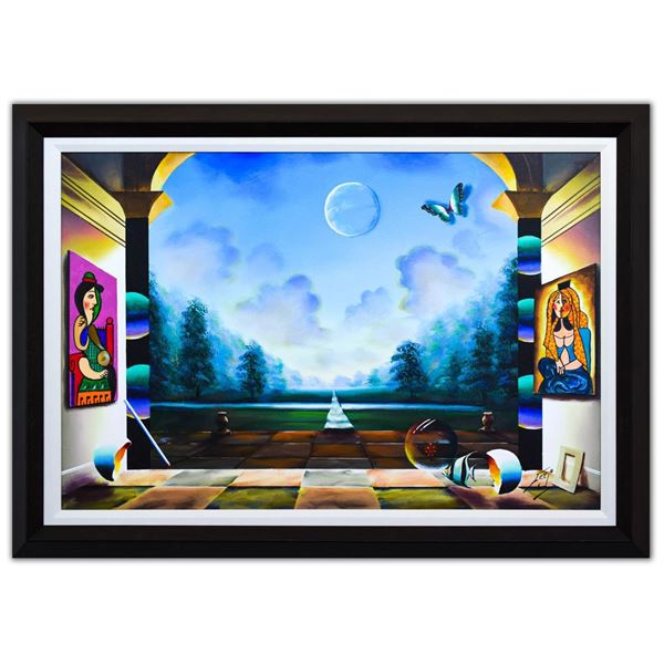 Ferjo- Original Oil on Canvas "The Outlook"