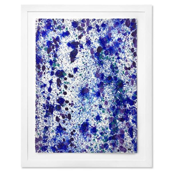 Wyland, "Splash 42" Framed Original Watercolor Painting Hand Signed with Letter of Authenticity.