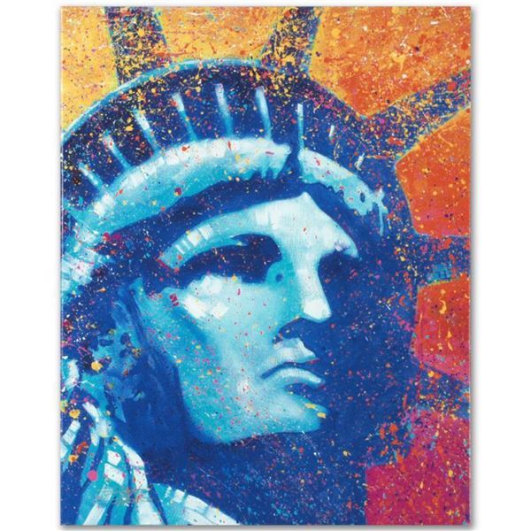 "Liberty" Limited Edition Giclee on Canvas by Stephen Fishwick, Numbered and Signed. This piece come