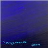 Image 2 : Wyland, "Untitled" Hand Signed Original Painting on Board with Letter of Authenticity.