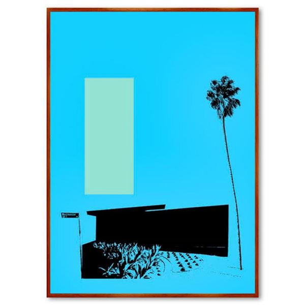 Claudio Santini, "Westminster Av" Framed Hand Signed Limited Edition on Canvas with Letter of Authen